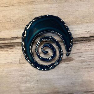 Original Brooch By David Wright Custom Made From ChromePlate NWT